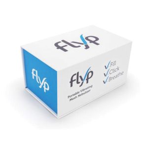 Flyp Portable Nebulizer Package packaging