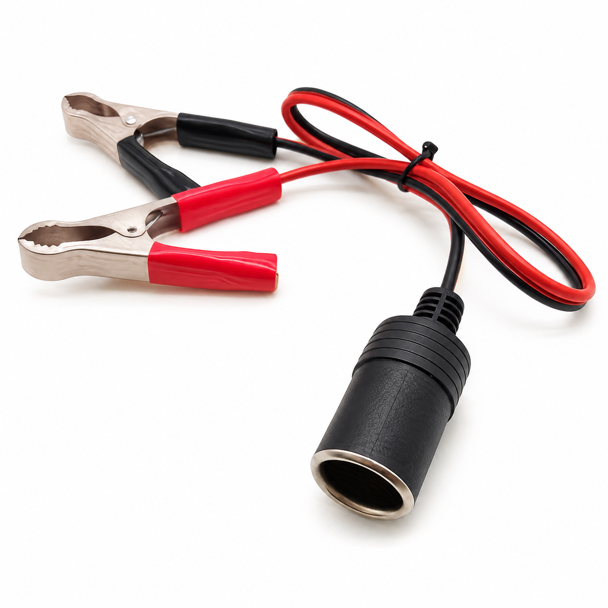 CPAP Store USA® Short Universal 12V DC Battery Adapter Cable with Alligator Clips for CPAP & BiPAP Machines-cpap-store-dallas-fort-worth-texas CPAP Store USA® Short Universal 12V DC Battery Adapter Cable with Alligator Clips for CPAP & BiPAP Machines-cpap-store-dallas-fort-worth-texas