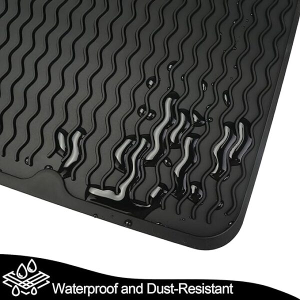 cpapology-black-non-slip-silicone-protector-mat-pad-for-cpap-or-bipap-machine