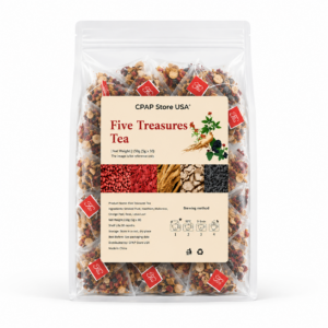 cpap-store-usa-ginseng-five-treasures-herbal-tea-with-red-dates-mulberries-goji-berries-maca-solomons-seal-cpap-store-usa-cpap-store-dallas-fort-worth-texas